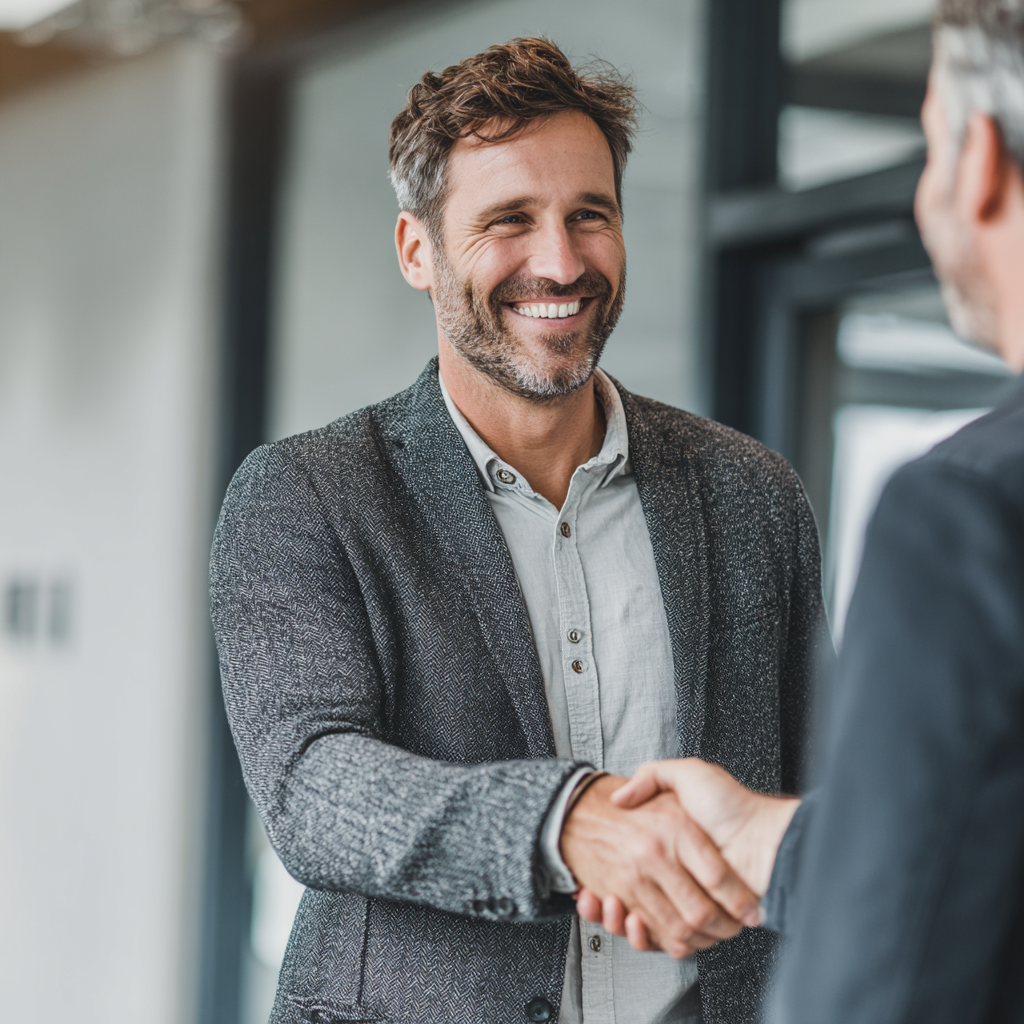 podani ruky spokojeny zakaznik