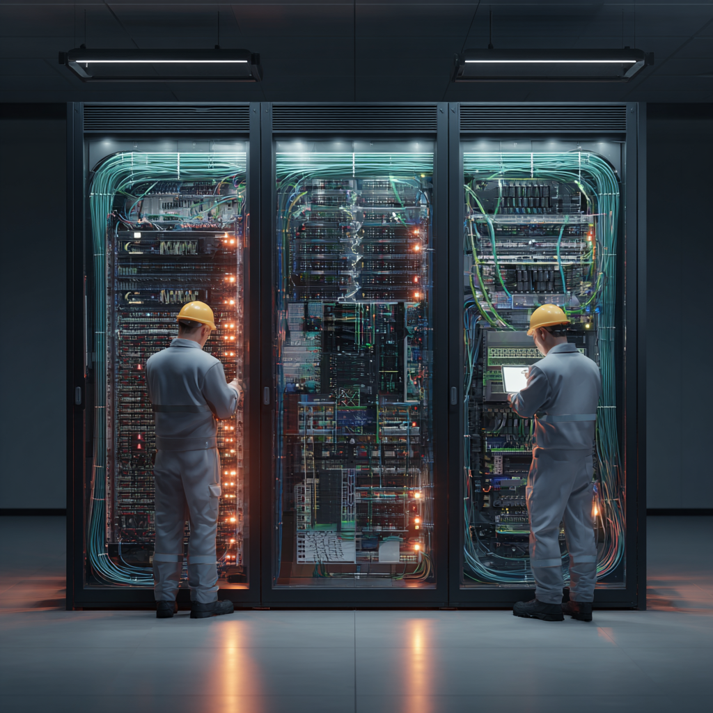 technici v serverovne